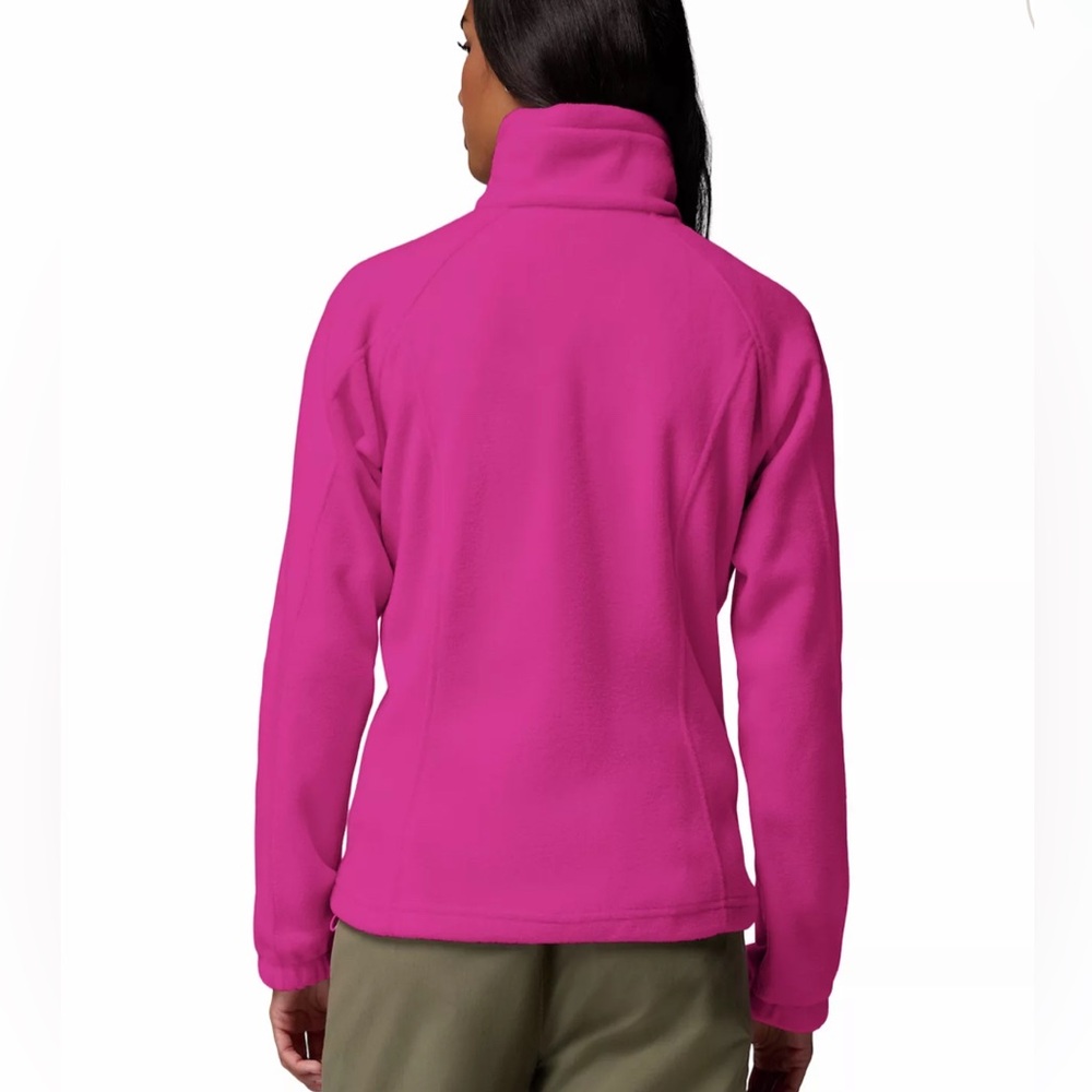 💘Columbia Women's Vibrant Pink Benton Sping Jacket - Picture 16 of 17